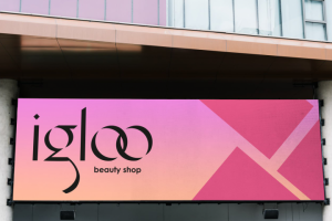 Разработка баннера для магазина с косметикой