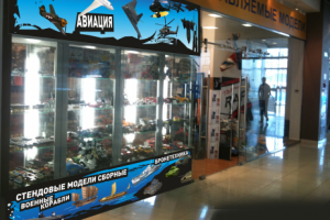 Оформление магазина в ТЦ