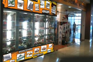 Оформление магазина в ТЦ