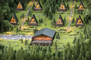 Глэмпинг. Средняя проработка.