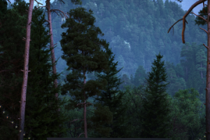 Мини-дом в горах