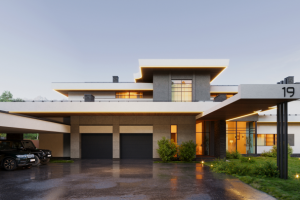 Красивый дом в Зайцево