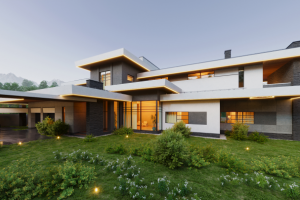 Красивый дом в Зайцево