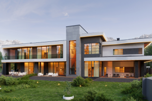 Красивый дом в Зайцево