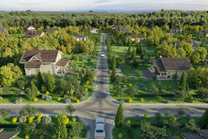 Визуализация поселка