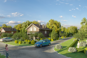 Визуализация поселка