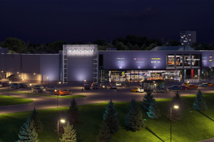 Ночной виз ТЦ Атриум. Новосибирск.