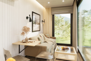 Интерьер мини-дома