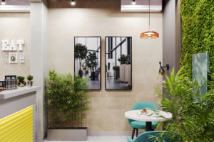 Интерьер кафе в Волгограде