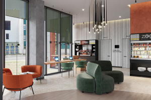 Виз лобби отеля