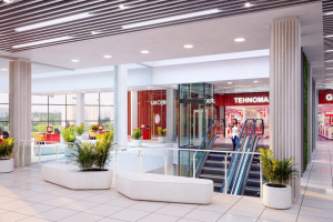 Виз интерьера ТЦ