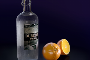 Виз бутылки и этикетки