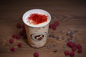 Малиновый раф для "Яндекс еда"