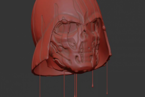 Голова, маска,  шлем, краска