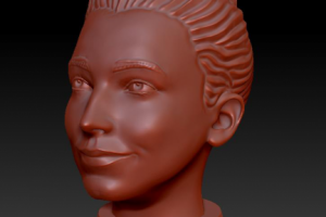 Моделинг головы по фото для печати stl