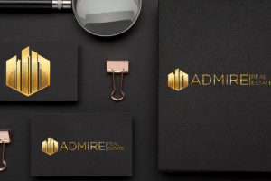 Разработка логотипа для компании недвижимости в Дубае