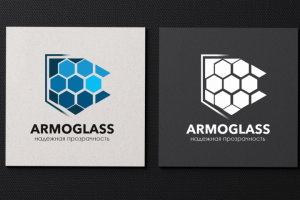 Разработка логотипа для компании Armoglass