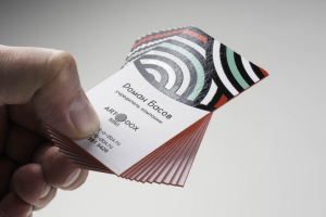 Разработка визитки для арт студии