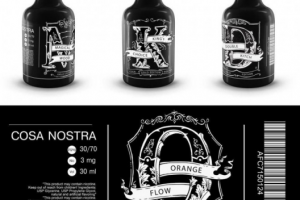 Разработка этикетки для vape жидкости