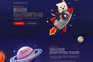 Разработка дизайна сайта для крипто проекта