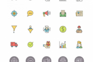 Разработка иконок для мессенджера