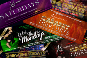 Флаеры для ночного клуба Майами