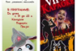 Плакаты 0,6х2 м для суши-бара