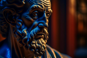 Античная статуя мужчины