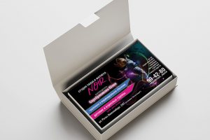 Визитка для студии танцев