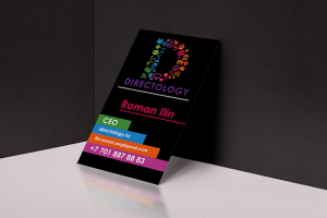 Визитка для рекламного агентства