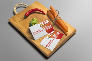 Визитка для торговой компании