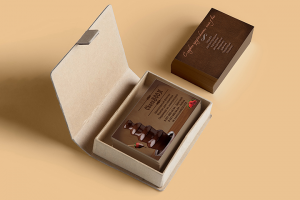 Визитка для шоколадного фонтана