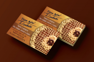 Визитка для кондитера