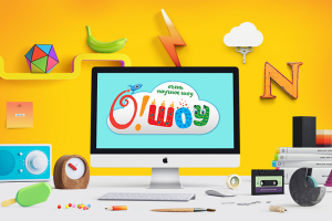 Логотип для детского научного шоу