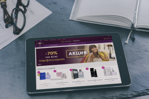 Баннер для сайта парфюмерии