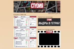 Фирменный стиль для киноквиза