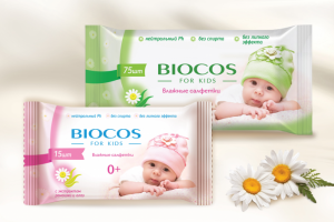 Детские салфетки BIOCOS