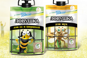 Ловушки для летающих насекомых ЗЕЛЕНЫЙ БИОДЕСАНТ