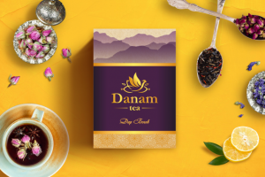 DANAM. Нейминг для индийского чая