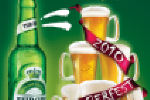 Реклама акции для «Туборг»