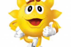 Векторный персонаж Sunny