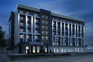 Подсветка жилого дома