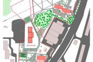 Планировка участка под застройку