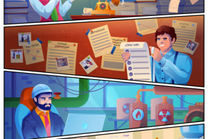 Иллюстрация для образовательного проекта