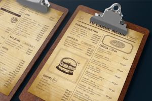 Меню для То Самое Кафе