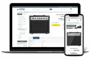 Интернет-магазин музыкальных инструментов
