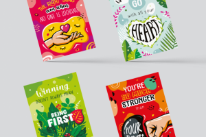 Мотивационные карточки "Cartoon", часть 2