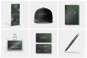 Дизайн носителей фирстиля для "Wexera"