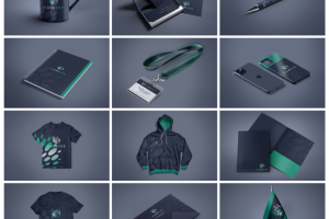 Дизайн носителей фирстиля для "Forrise"