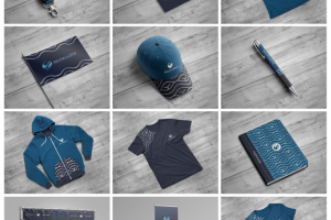 Дизайн носителей фирстиля для "Beonwise"